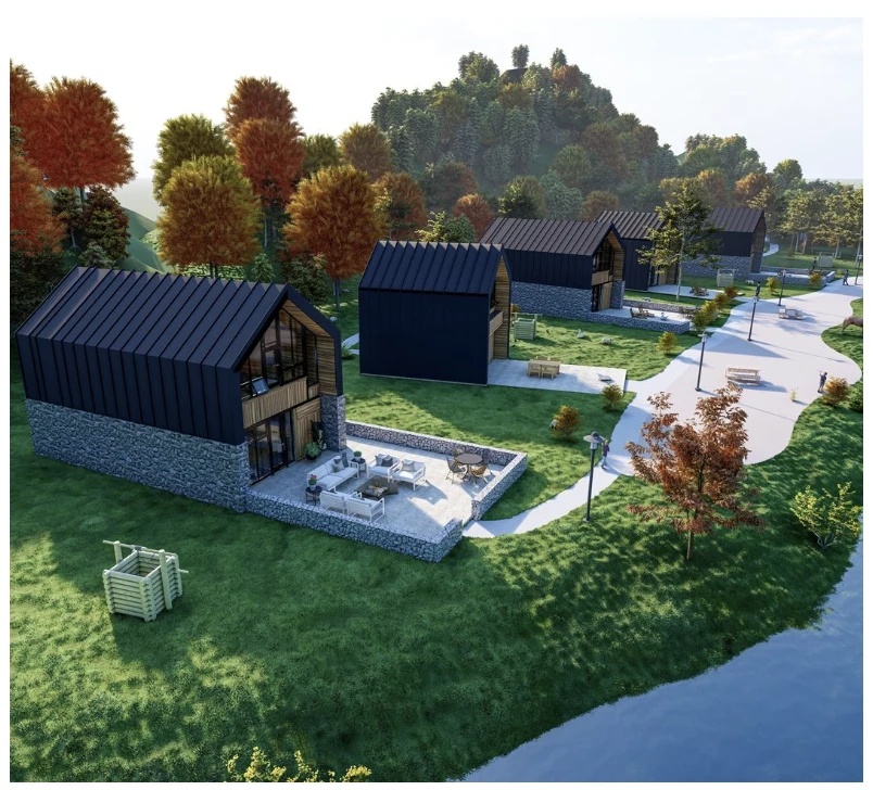 Bungalov Site Projesi — Erzincan